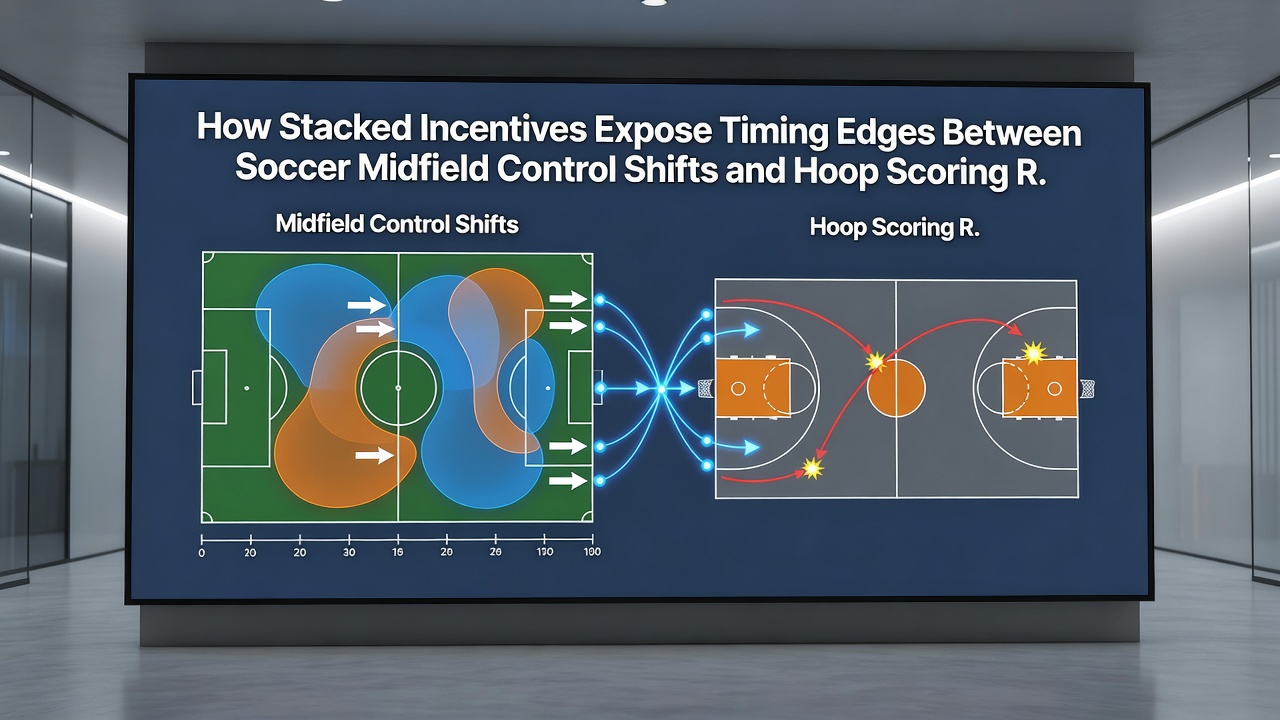 Datenvisualisierung von Korrelationen zwischen Fußball-Mittelfeld und Basketball-Scoring