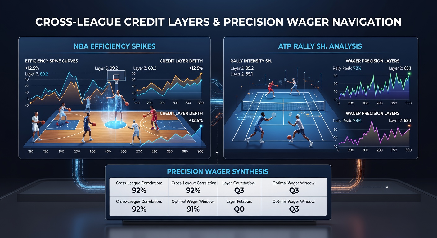 Analyse von Rallye-Verschiebungen und NBA-Effizienz mit Kredit-Layern